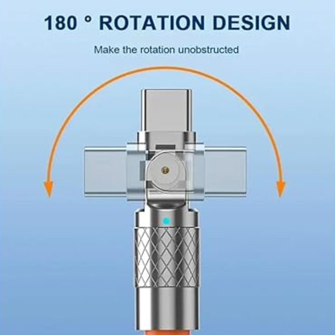 FlexiCharge 120W– Cable USB-C 180° Fast Charge
